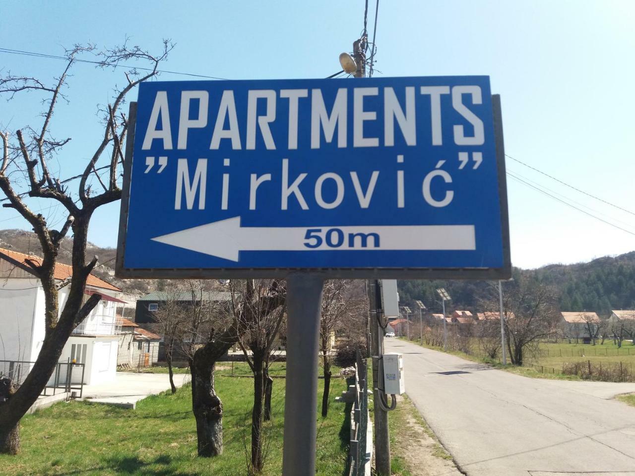 Apartments Mirkovic Cetinje Luaran gambar